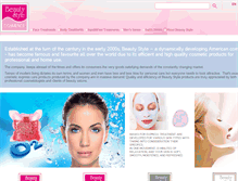 Tablet Screenshot of beauty-style.com